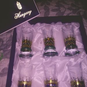 Hungary shot glasses